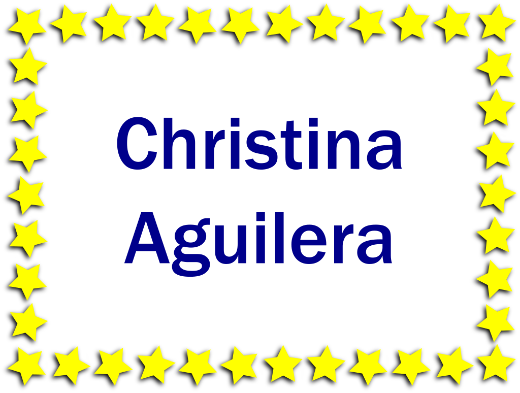 Christina Aguilera celebrity photo